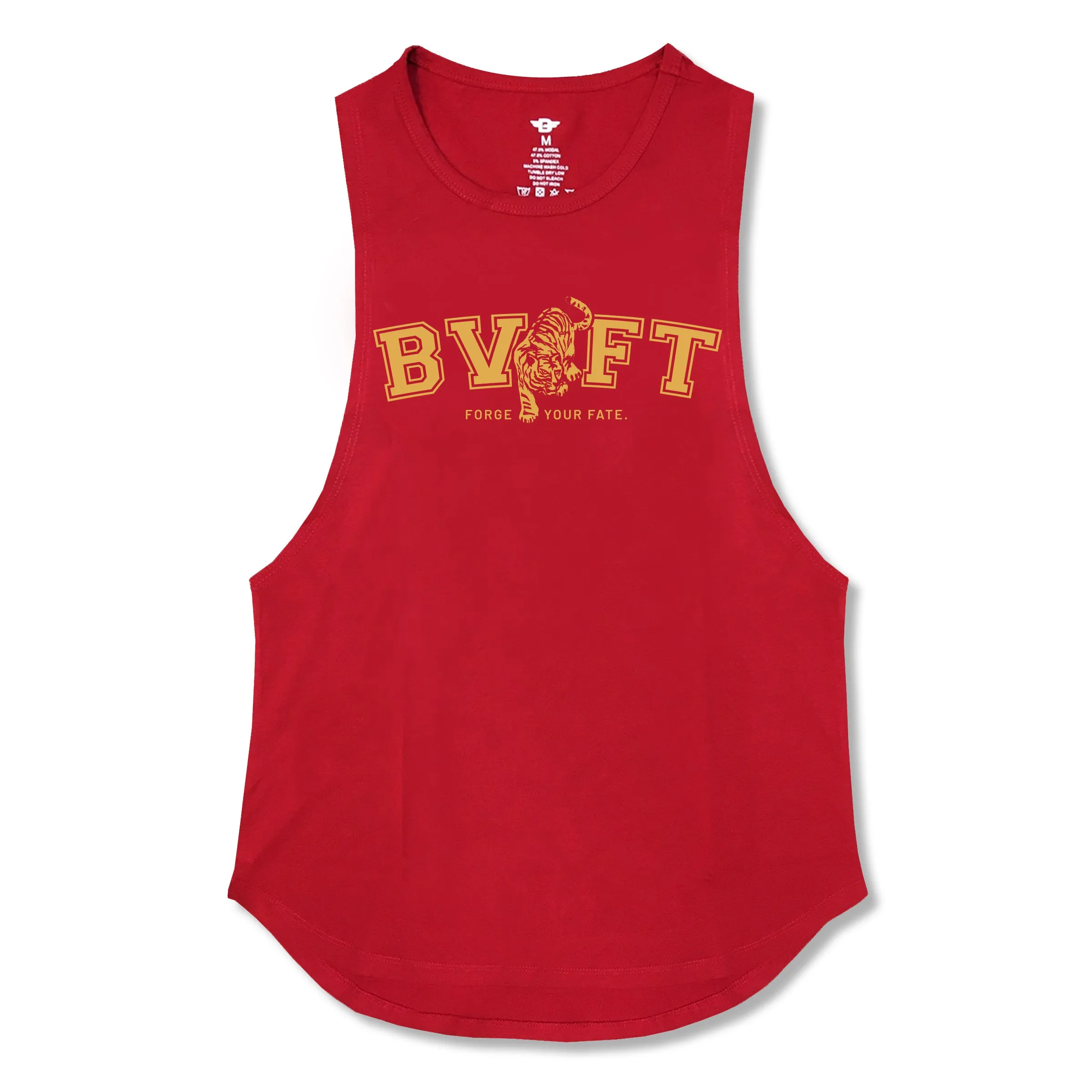 0802. Modal Core Cut-Off Tank / Red