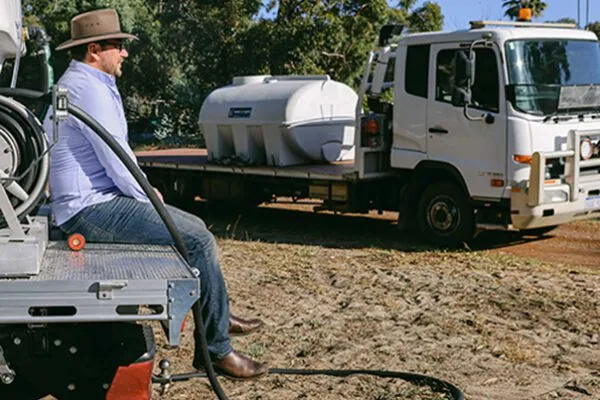 10500LTR Water Cartage Poly Tank with Free Perth Delivery <800 km