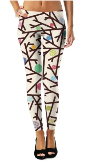 Abstract Pattren (36) Legging