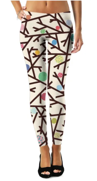 Abstract Pattren (36) Legging