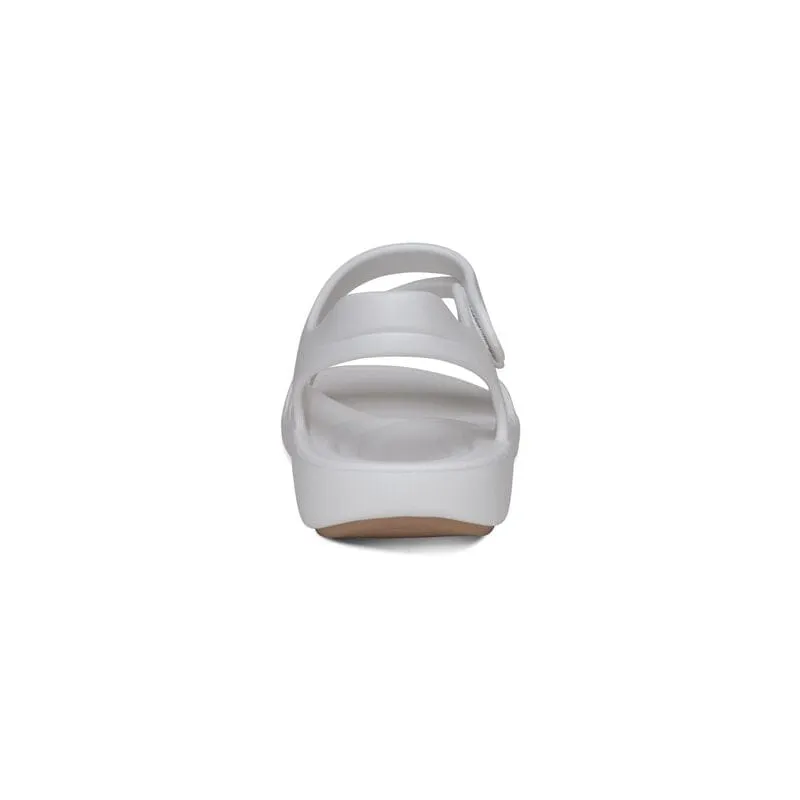 Aetrex Women's Jillian Sport Sandals- White