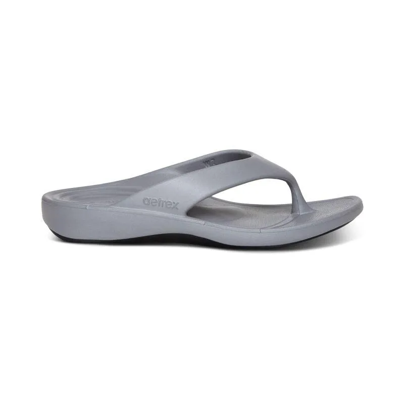 Aetrex Women's Maui Flips- Grey
