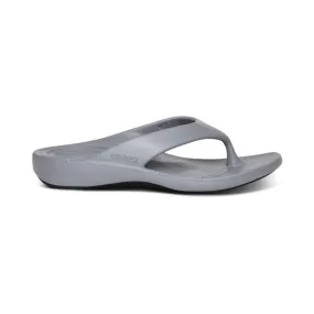 Aetrex Women's Maui Flips- Grey