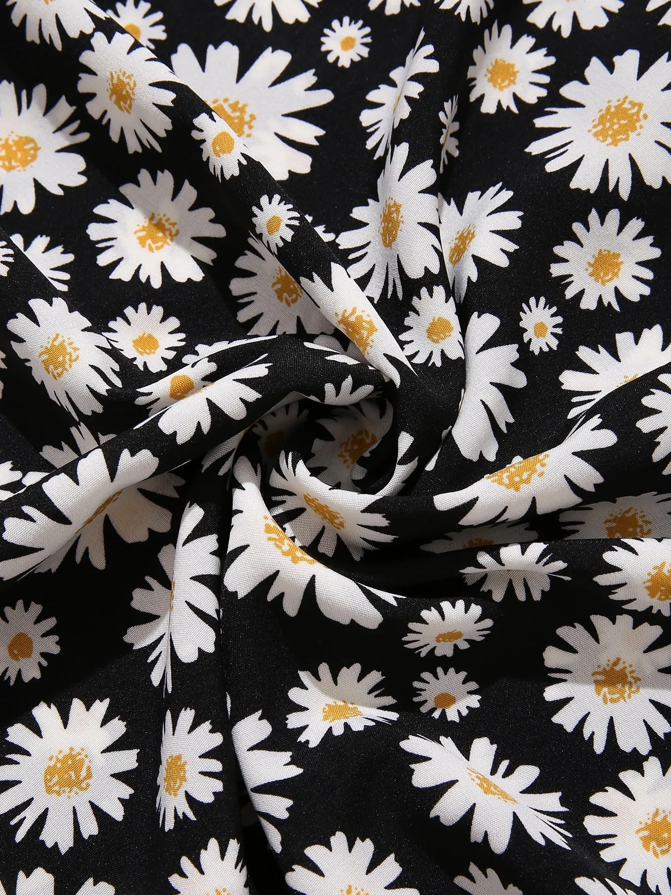All Over Print Midi Plus Size Skirt