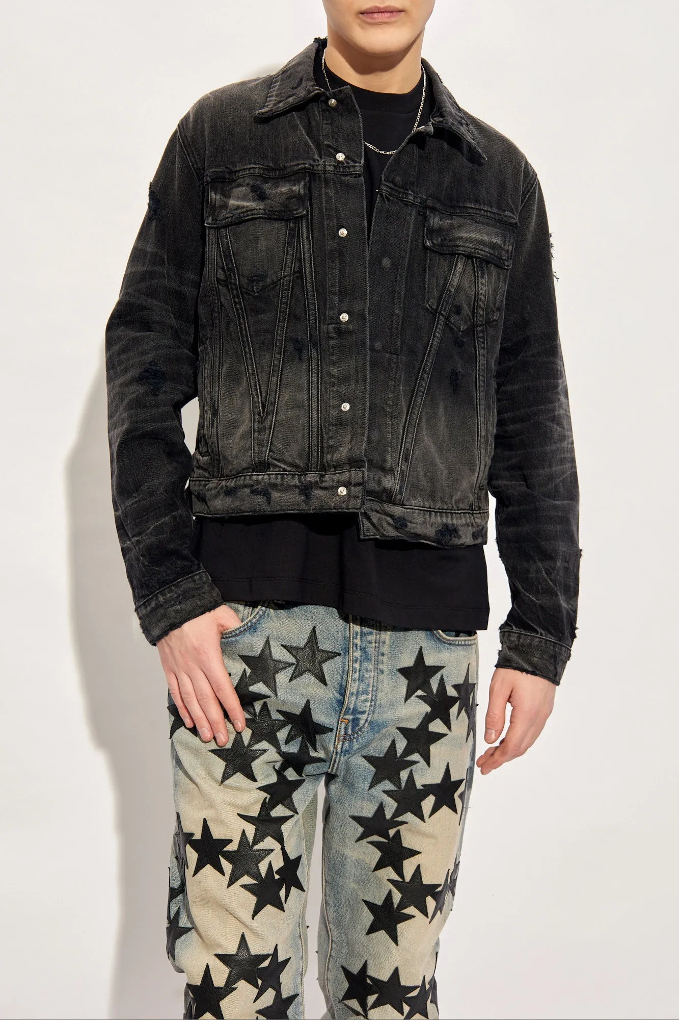 Amiri Denim jacket in GREY - XL