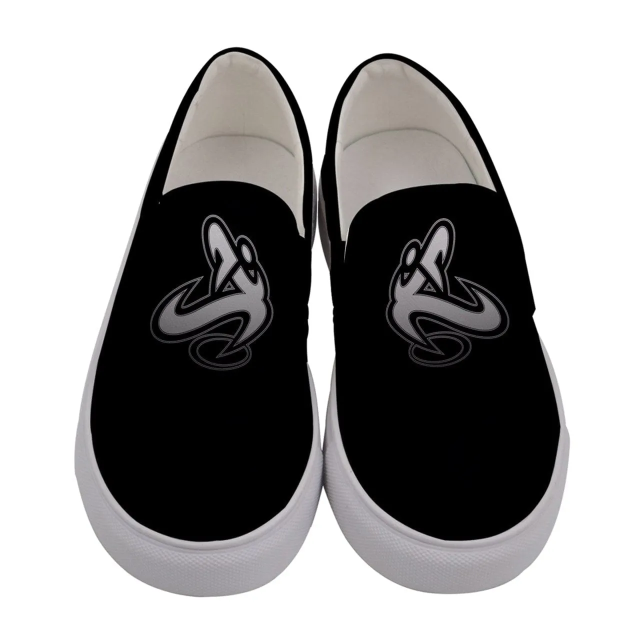 Athletic Apparatus Women's Black WL Canvas Slip Ons