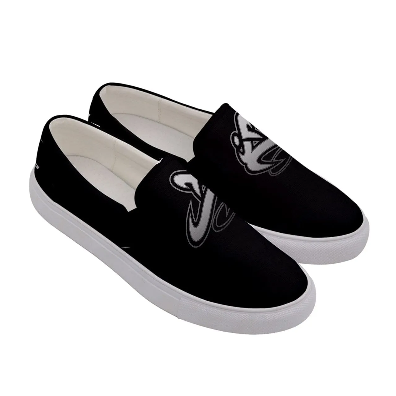 Athletic Apparatus Women's Black WL Canvas Slip Ons