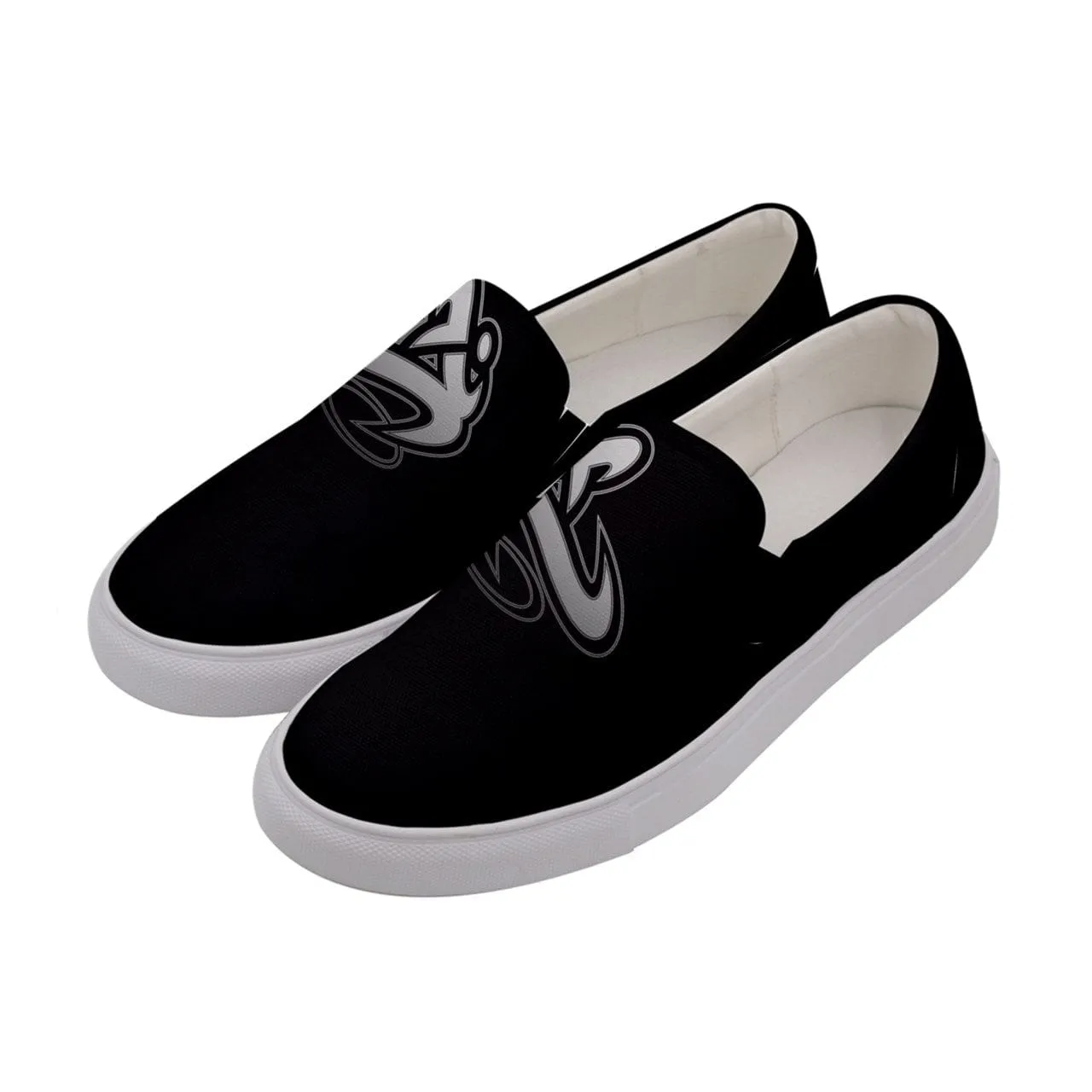 Athletic Apparatus Women's Black WL Canvas Slip Ons