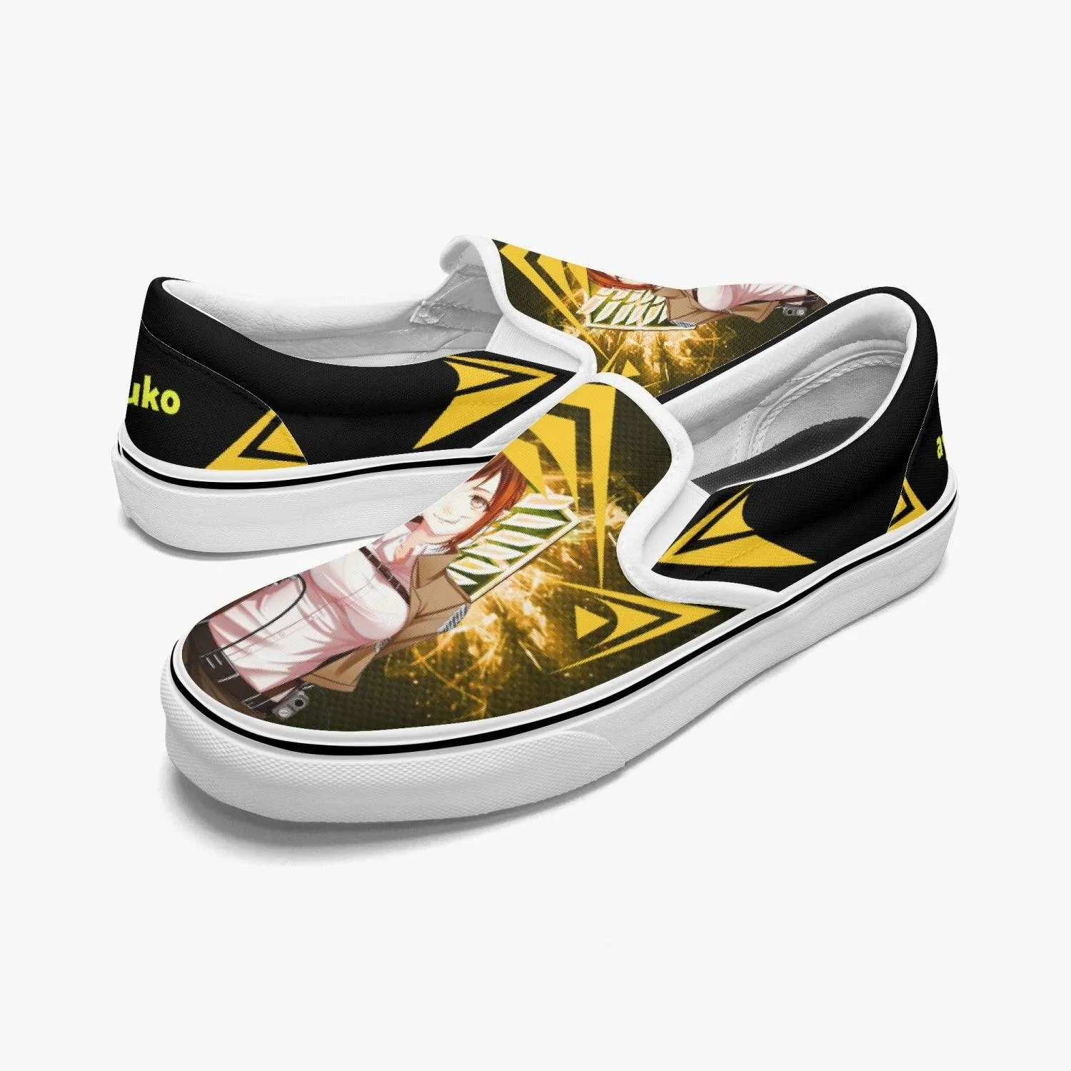 Attack On Titan Sasha Blouse Slip Ons Anime Shoes