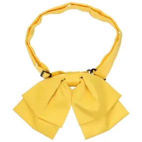 Banana Yellow Floppy Bow Tie