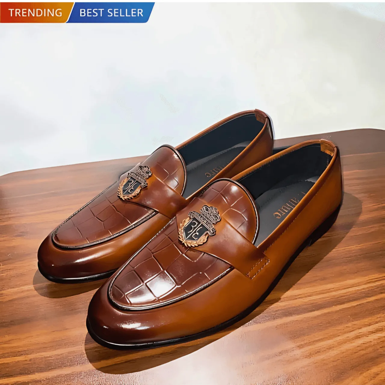 ♛BILLIONAIRE♛ — SLIP ONS (two tone)
