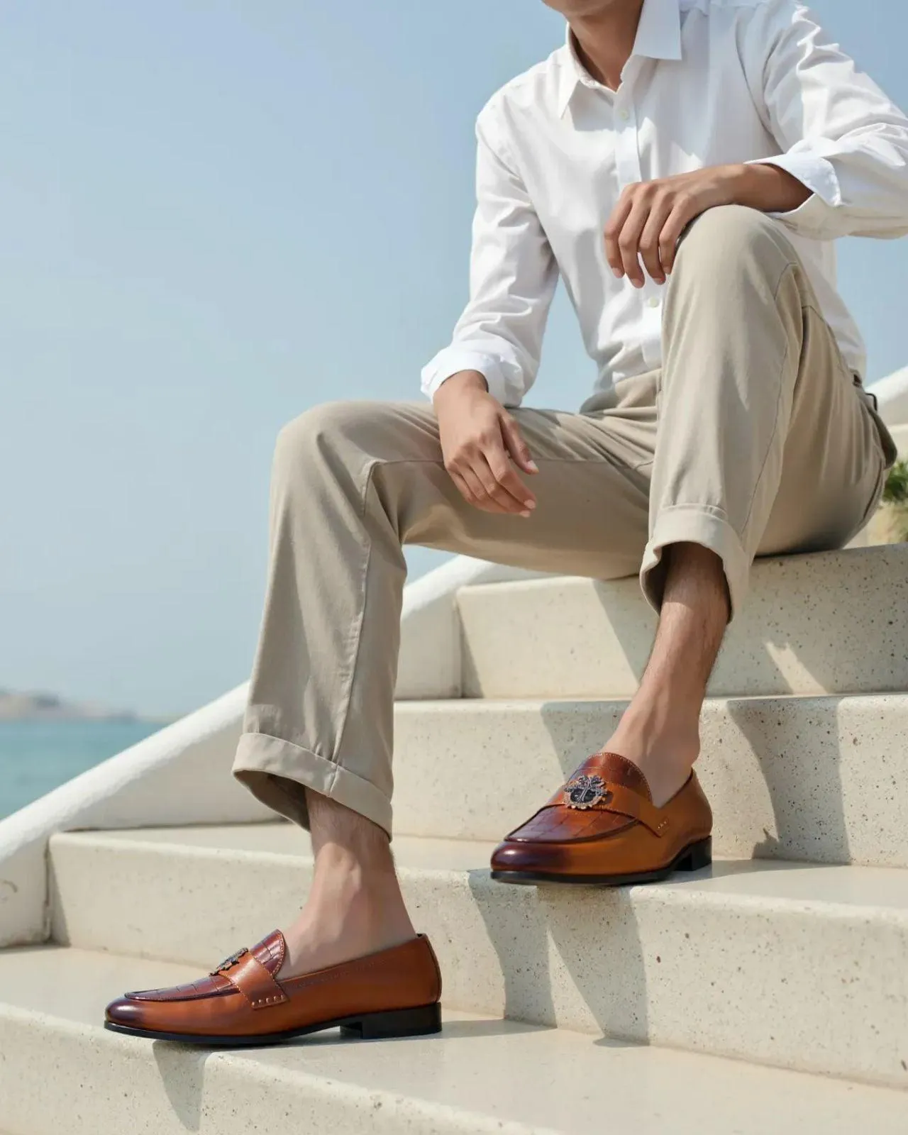 ♛BILLIONAIRE♛ — SLIP ONS (two tone)