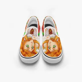 Black Clover Mimosa Vermillion Slip Ons Anime Shoes