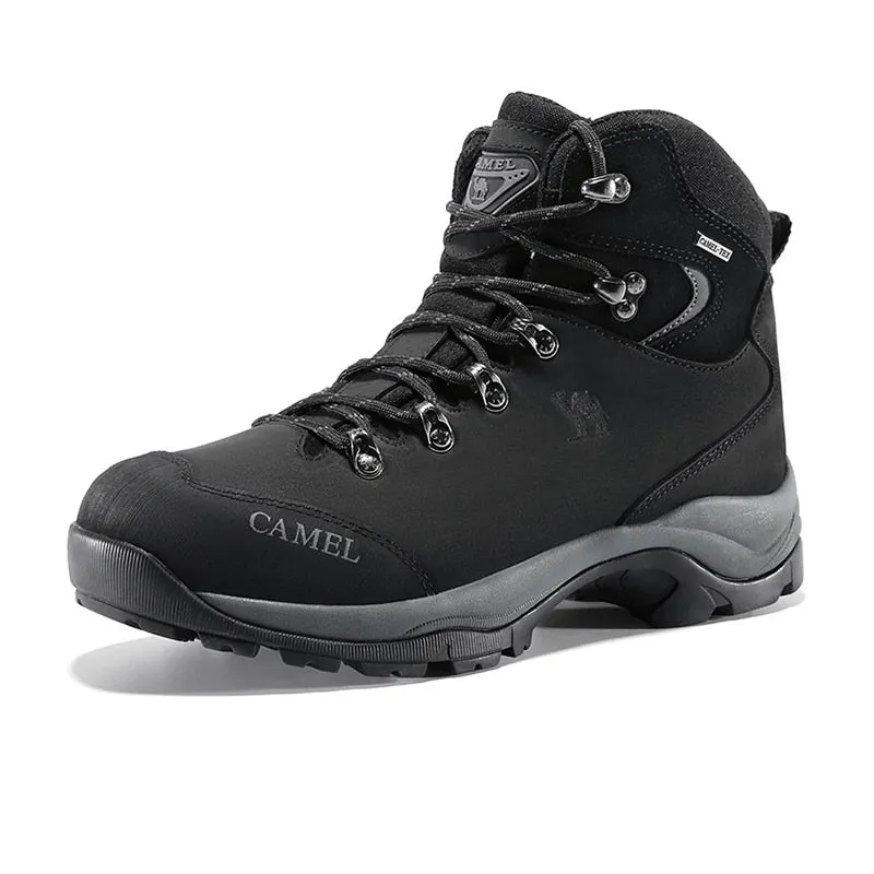 CAMEL Autumn Winter Fashion Men Outdoor Hiking Shoes Men's Non slip