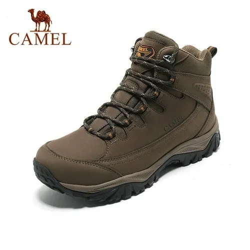 CAMEL Men Hiking Shoes Outdoor Sports Tactical Male Boots Mountain