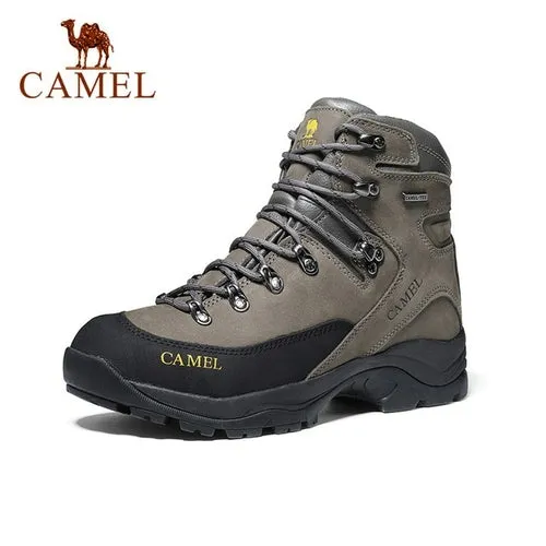 CAMEL Men Hiking Shoes Outdoor Sports Tactical Male Boots Mountain