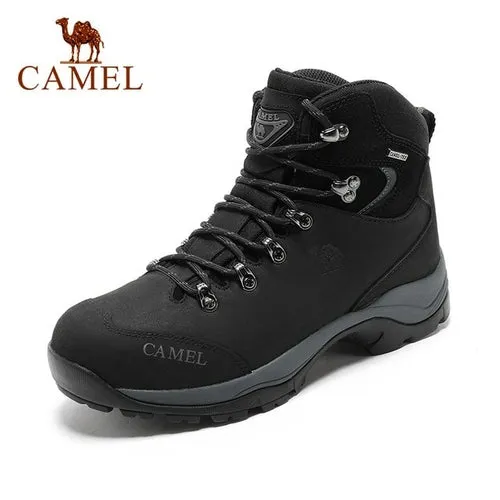 CAMEL Men Hiking Shoes Outdoor Sports Tactical Male Boots Mountain