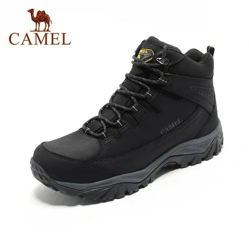 CAMEL Men Hiking Shoes Outdoor Sports Tactical Male Boots Mountain