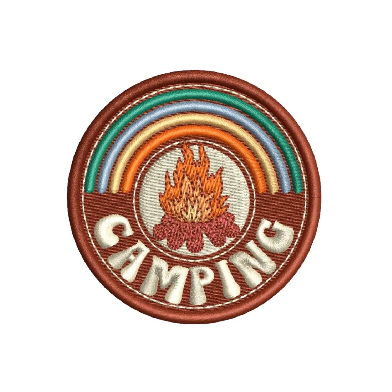 Camping Patch | Iron On