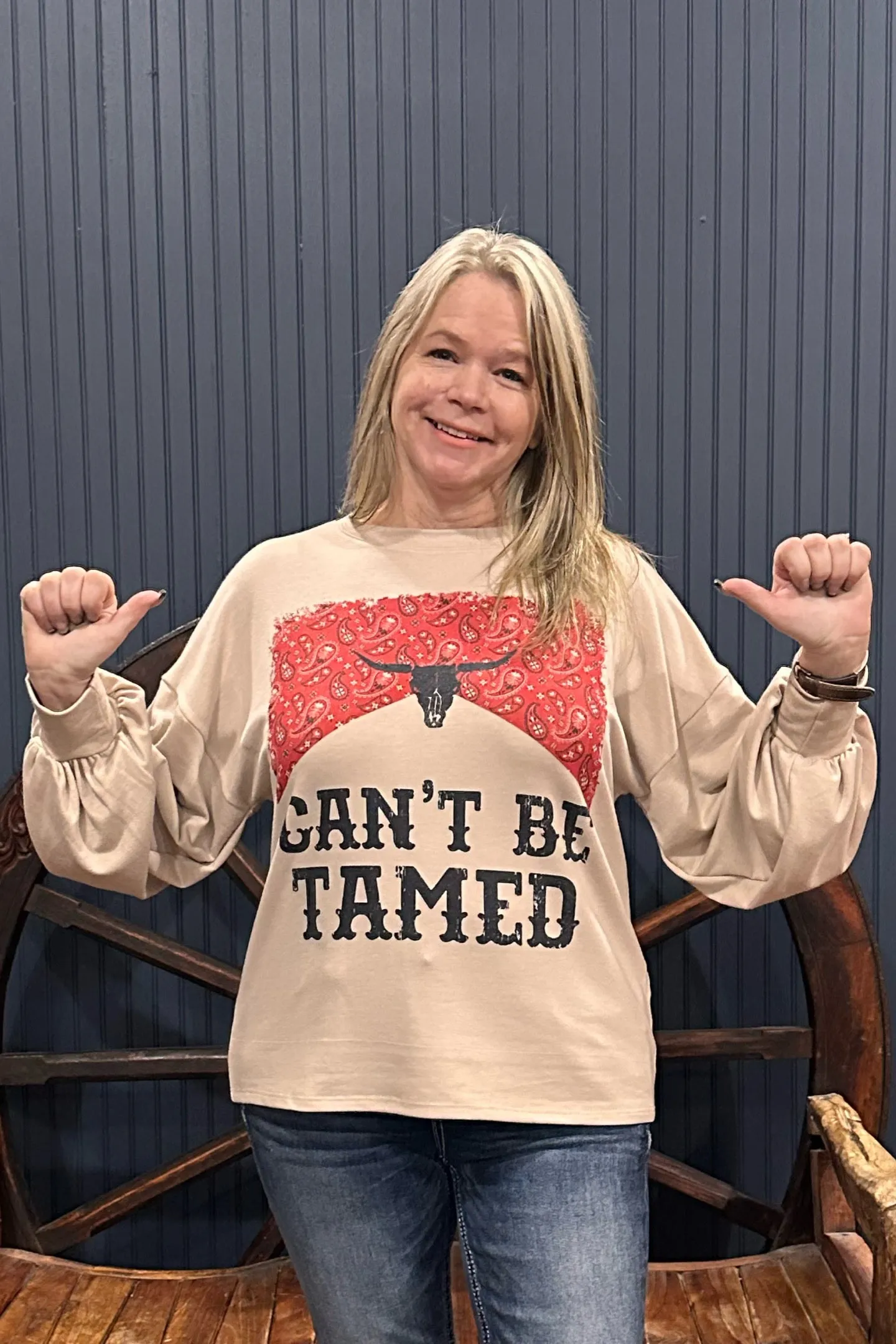 Can't Be Tamed Lightweight Sweatshirt