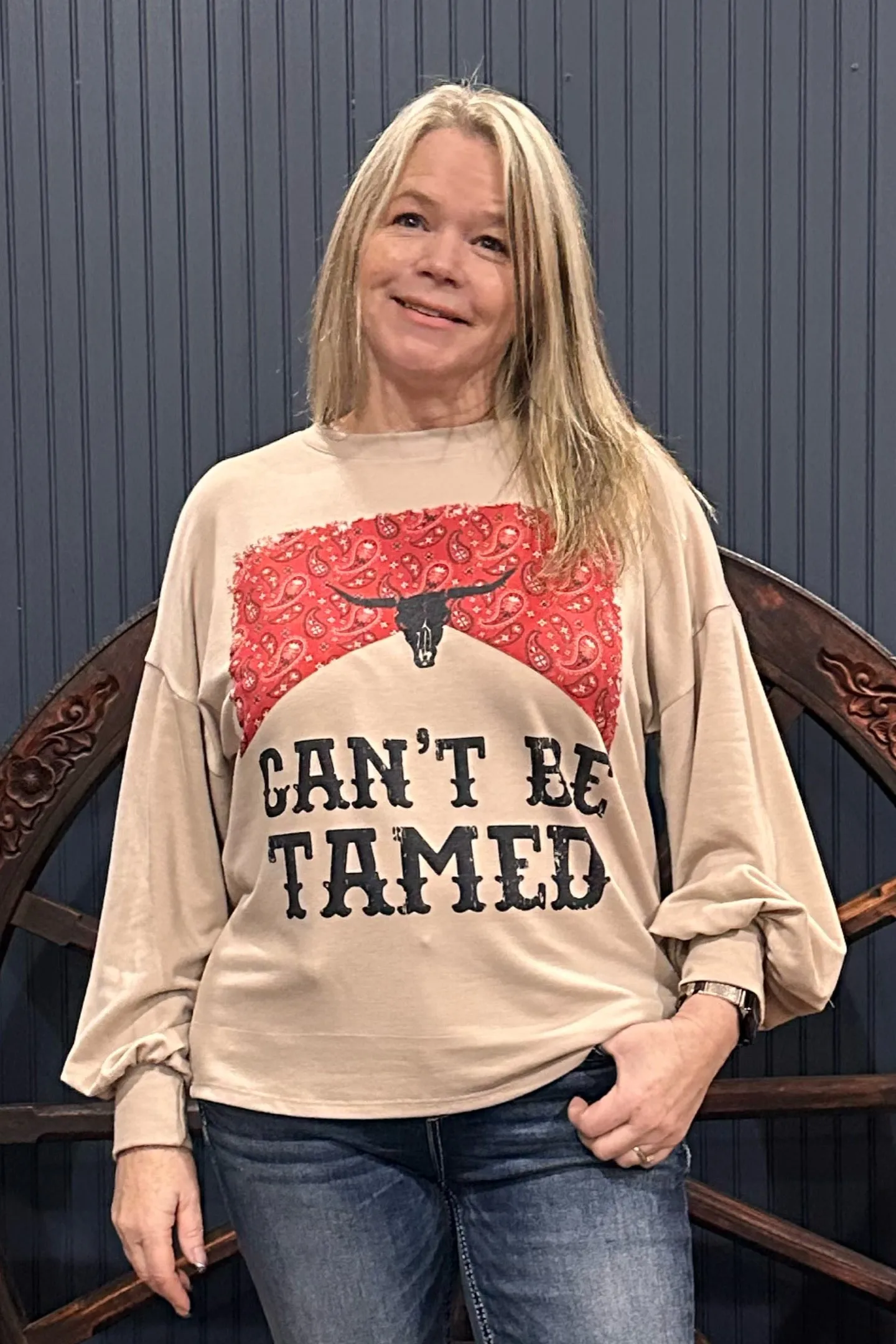 Can't Be Tamed Lightweight Sweatshirt