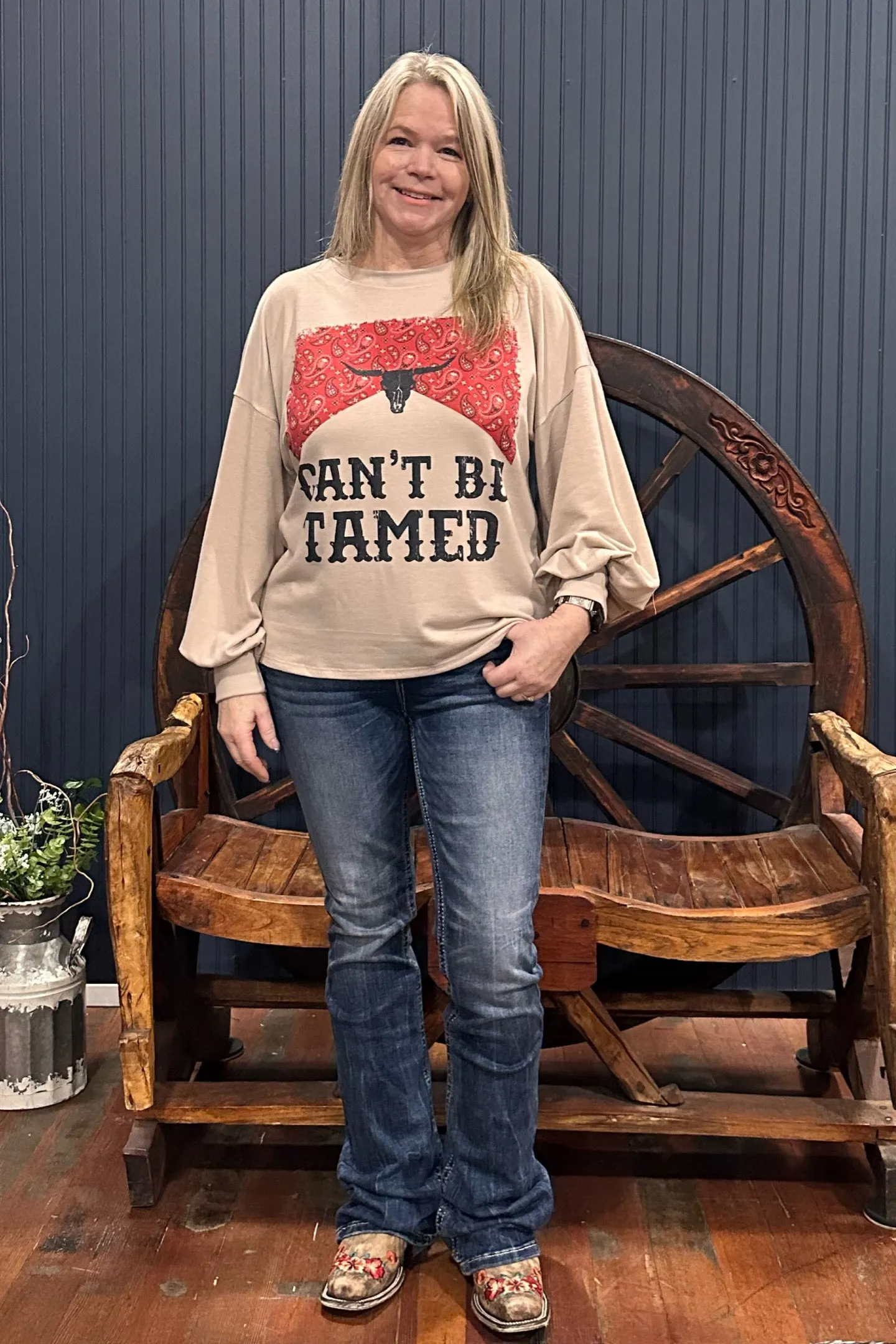 Can't Be Tamed Lightweight Sweatshirt