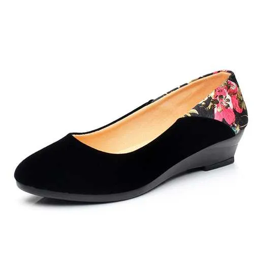 Casual Pointed Toe Slip On Lazy Loafers Flat Shoes