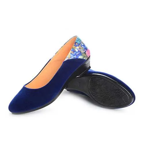 Casual Pointed Toe Slip On Lazy Loafers Flat Shoes
