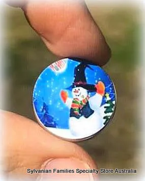 Christmas tin - Snowman theme