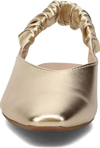 Circus by Sam Edelman Omina Gold Slingback Strap Pointed Toe Ballet Flats