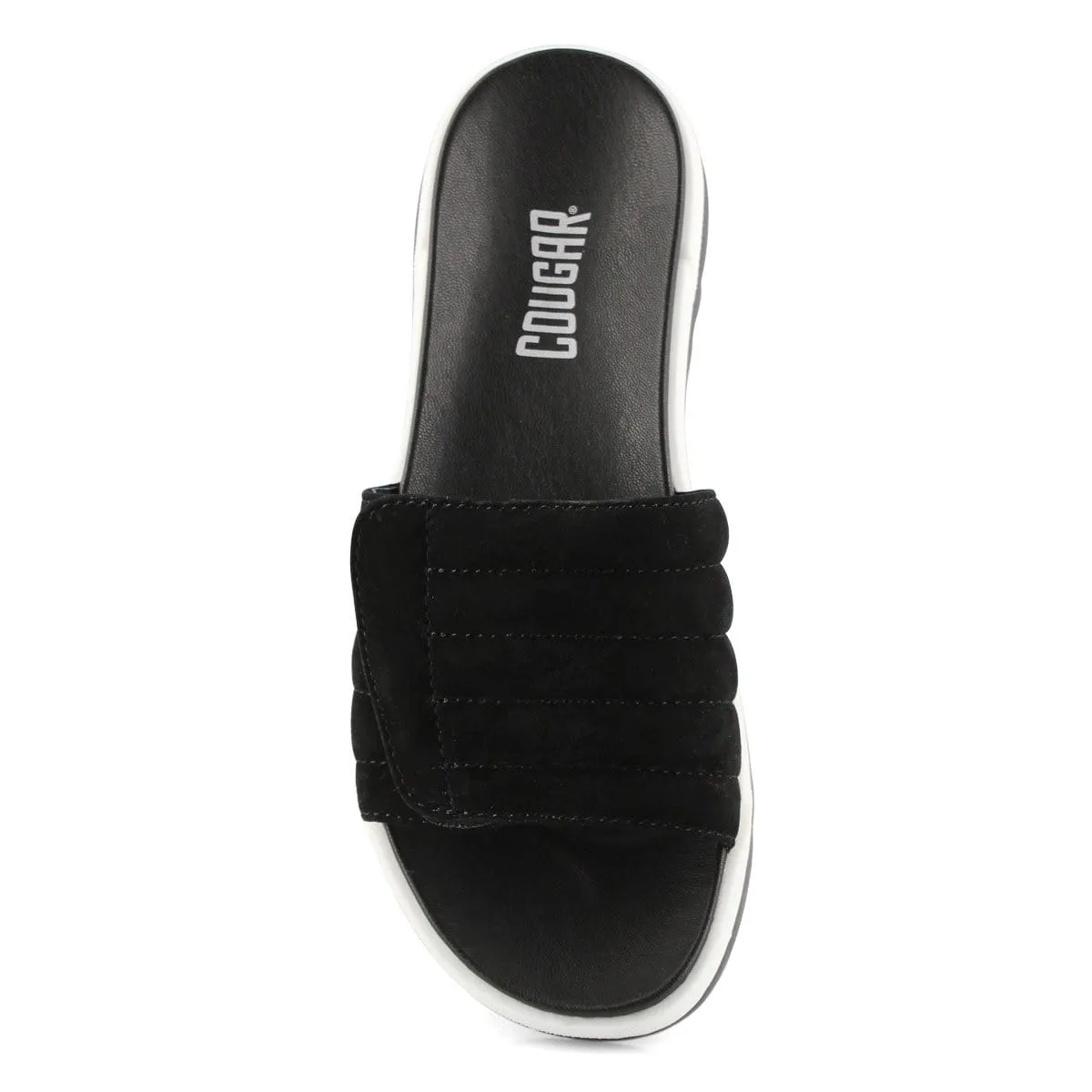 Cougar Women's Lupin Slide Sandals- Black