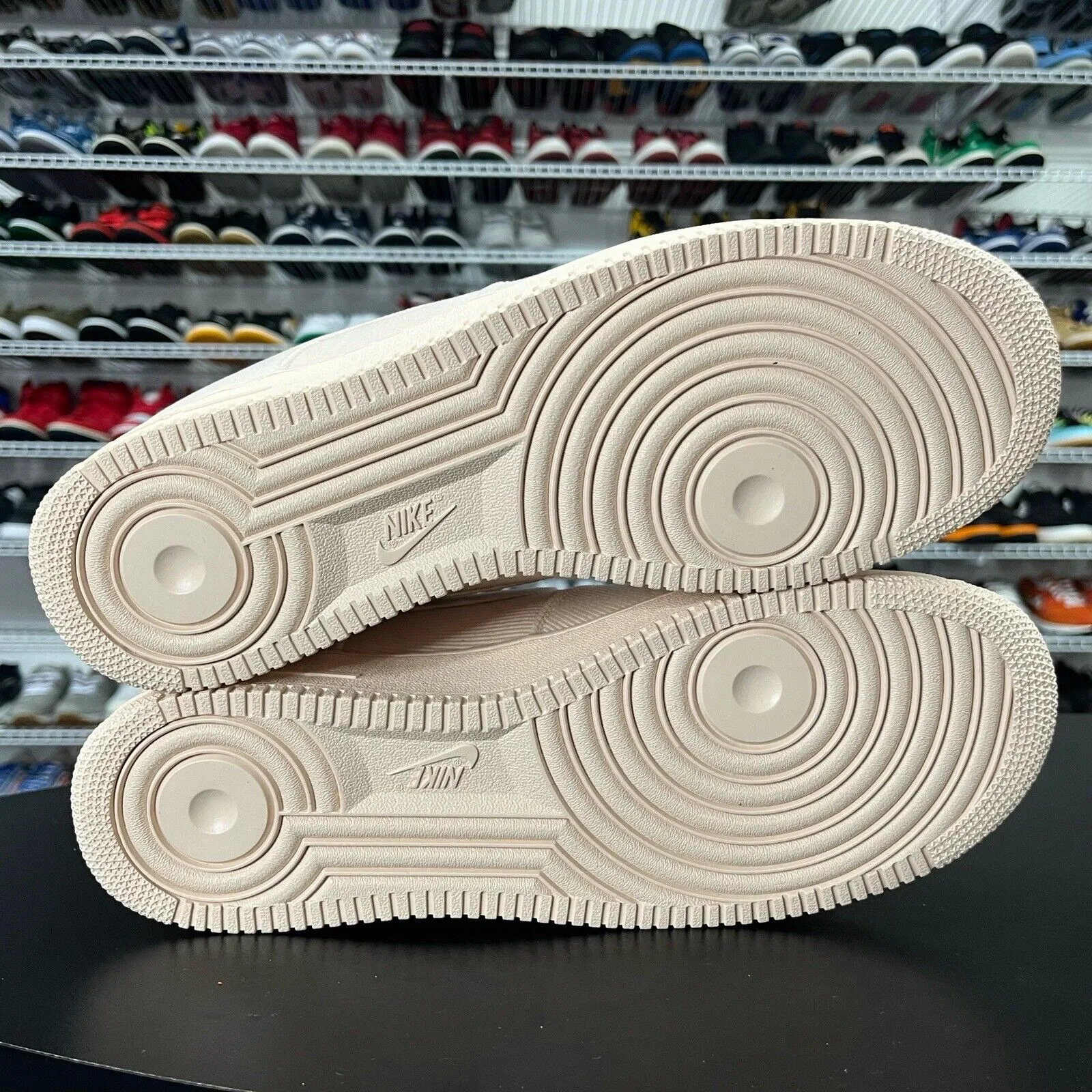 Custom Nike By You Air Force 1 Low Light Pink Corduroy Men's Size 13