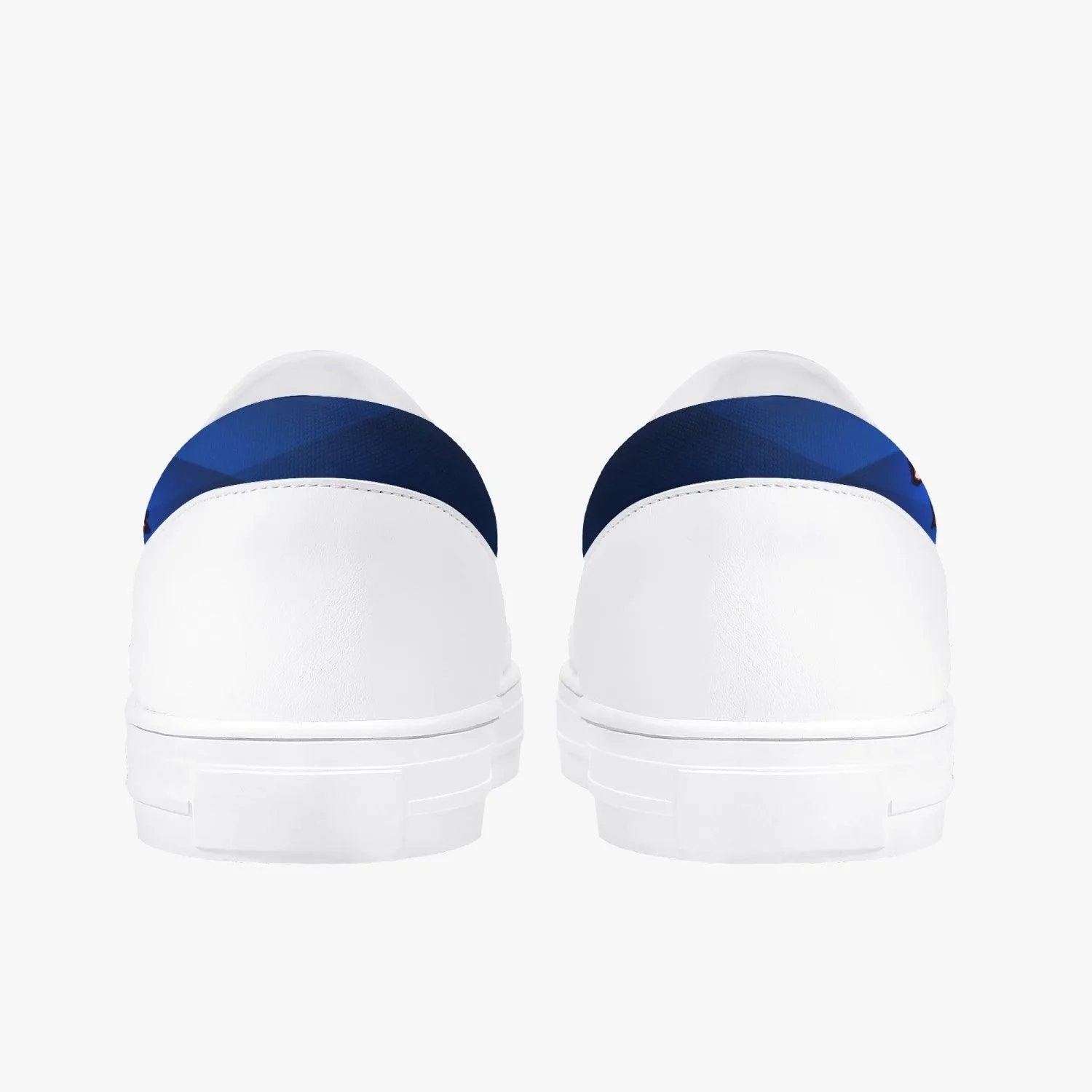 Death Note L Blue Kids Slip Ons Anime Shoes
