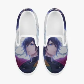 Demon Slayer Giyu Tomioka Kids Slip Ons Anime Shoes