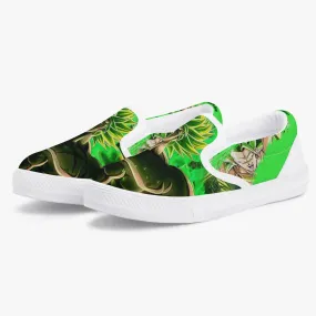 Dragon Ball Z Broly Kids Slipons Anime Shoes