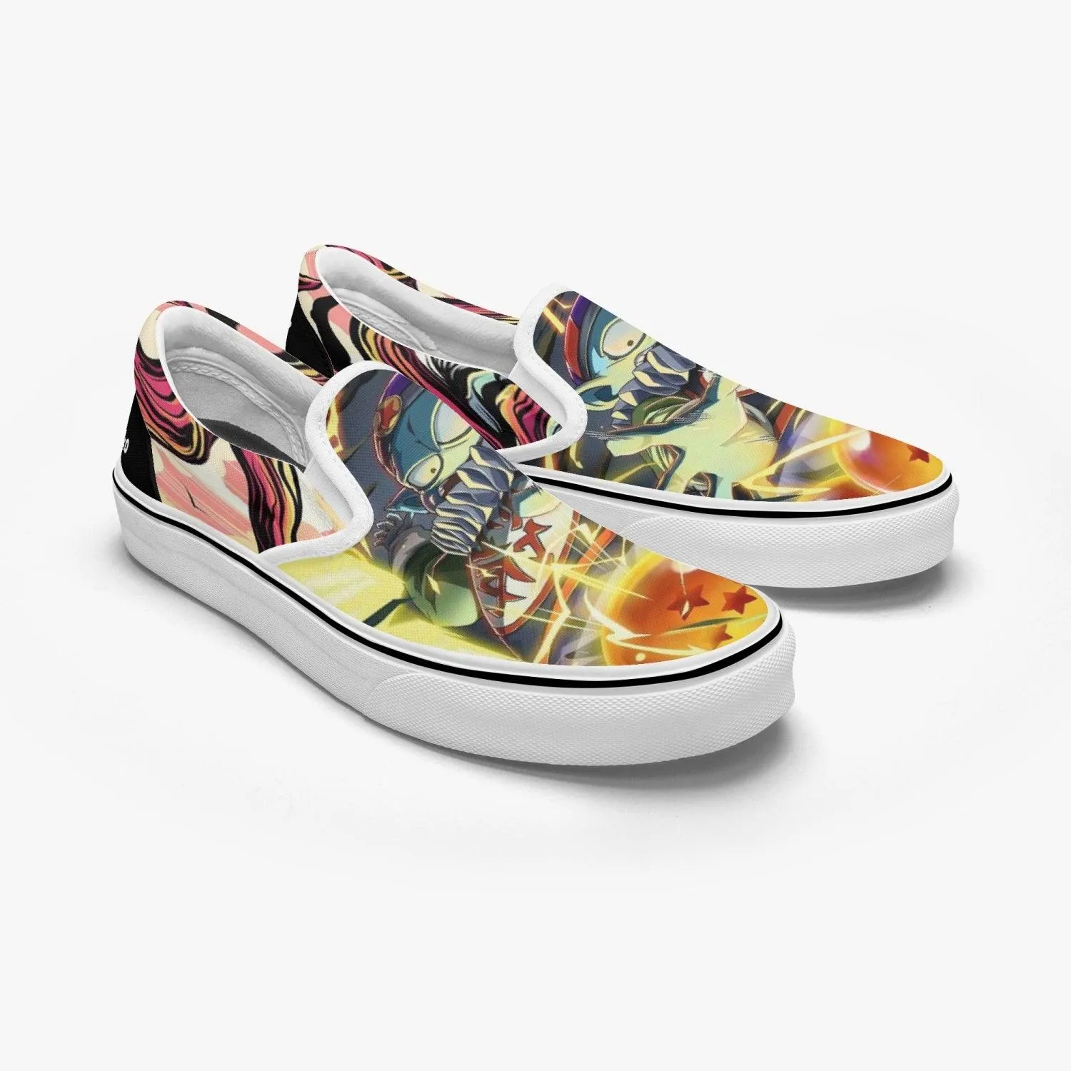 Dragon Ball Z Emperor Pilaf Slip Ons Anime Shoes