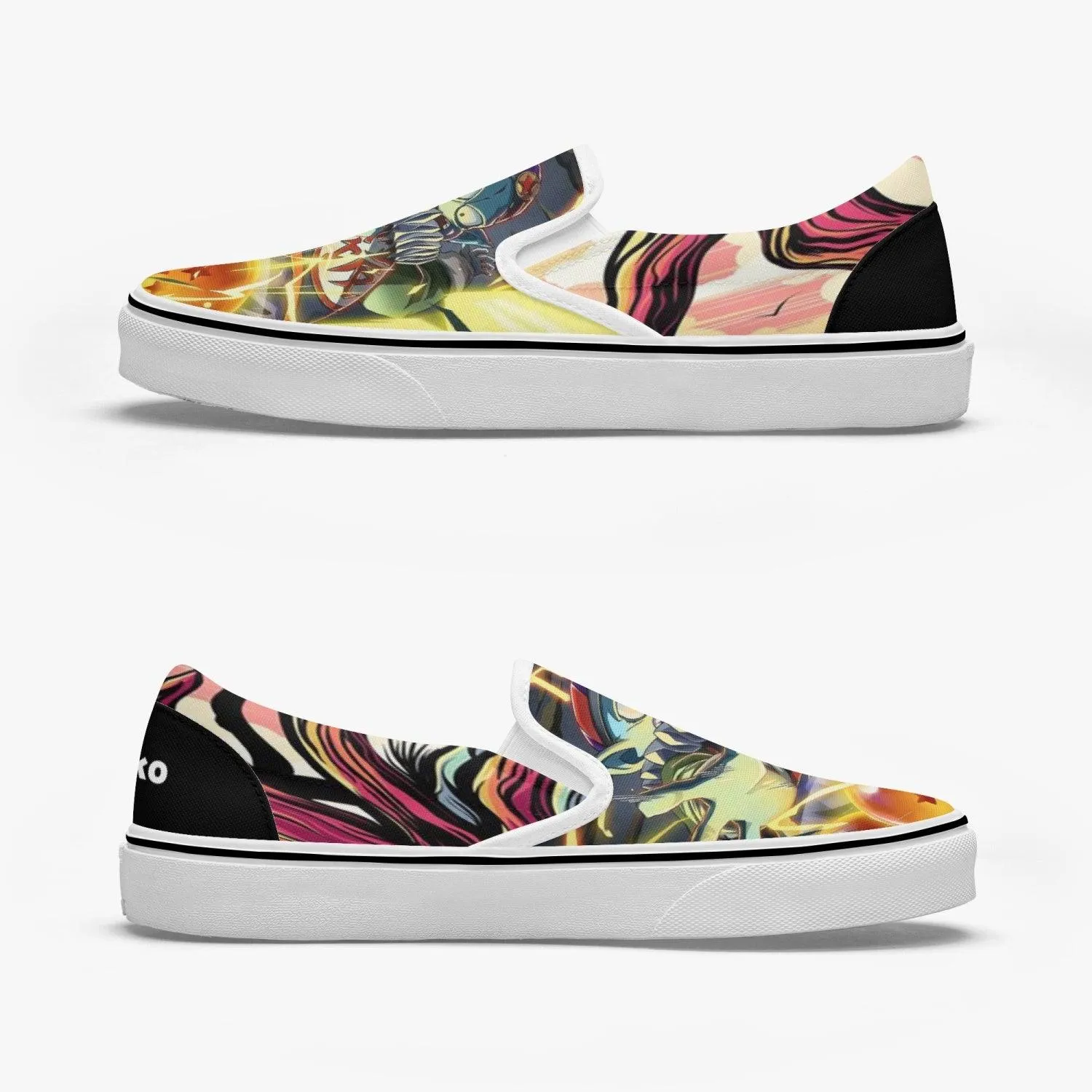 Dragon Ball Z Emperor Pilaf Slip Ons Anime Shoes