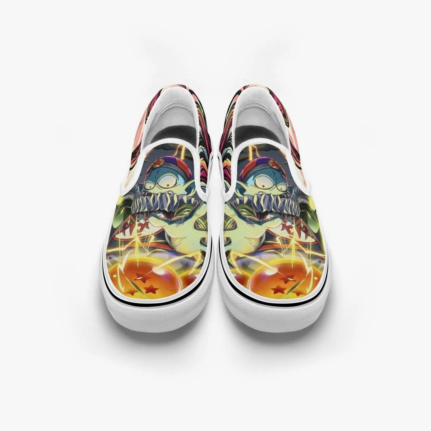 Dragon Ball Z Emperor Pilaf Slip Ons Anime Shoes