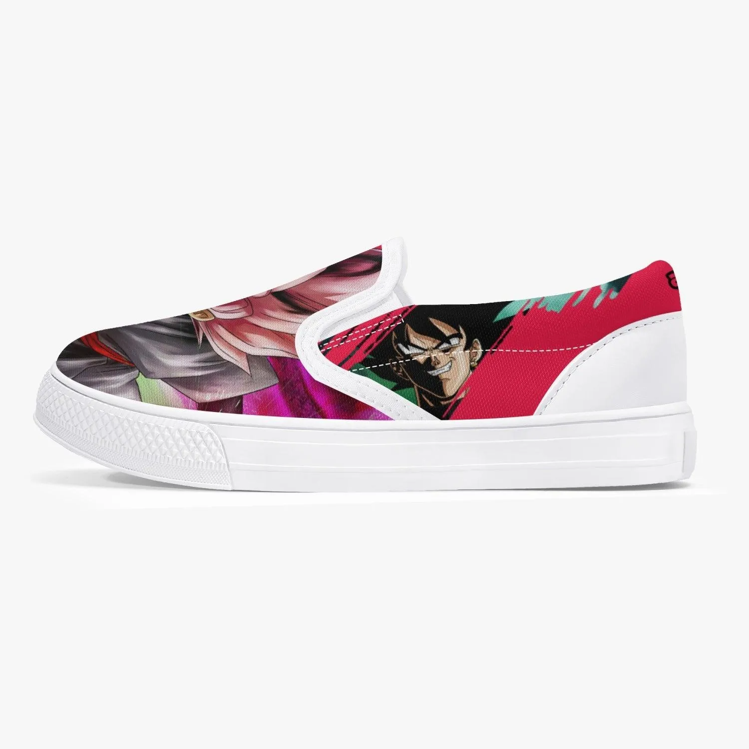 Dragonball Z Goku Black Kids Slipons Anime Shoes