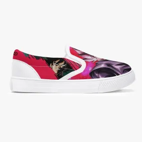 Dragonball Z Goku Black Kids Slipons Anime Shoes