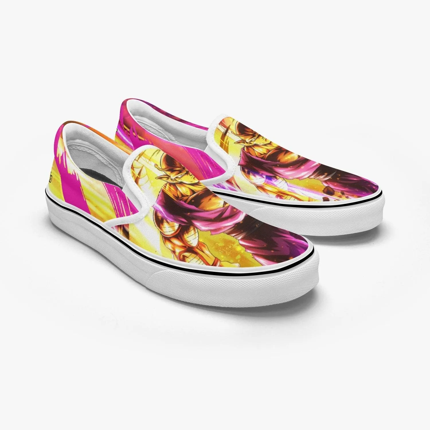 Dragonball Z Orange Piccolo Slip Ons Anime Shoes
