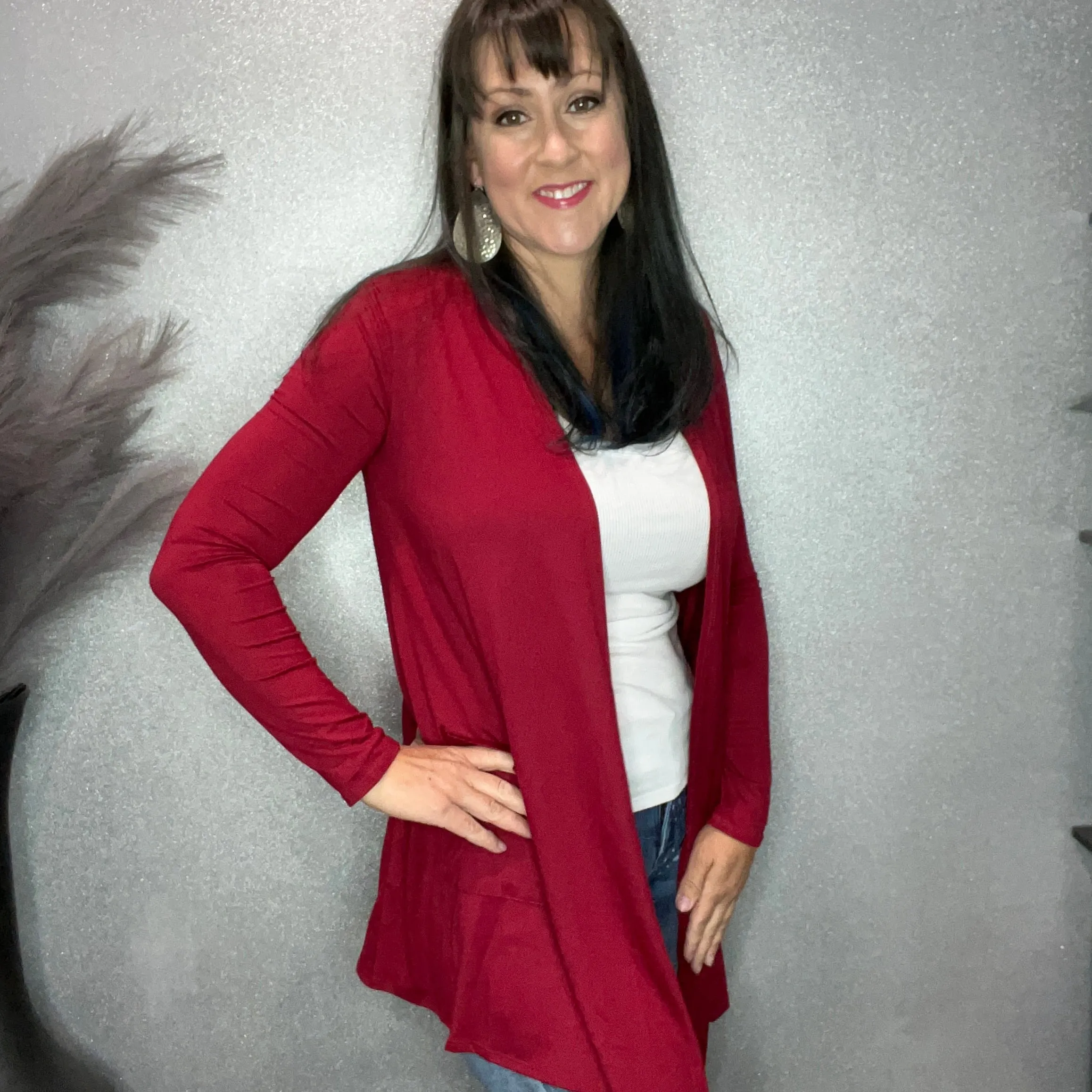 Draped Cardigan