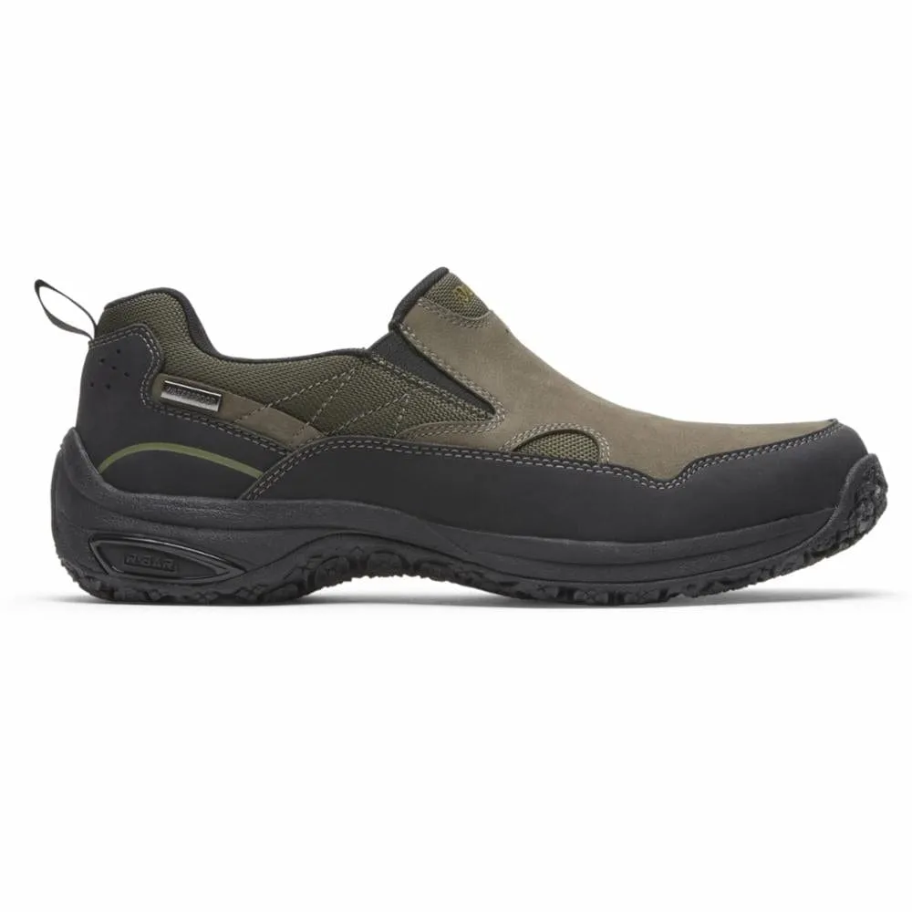 Dunham Men's Cloud Plus Slip Ons- Olive