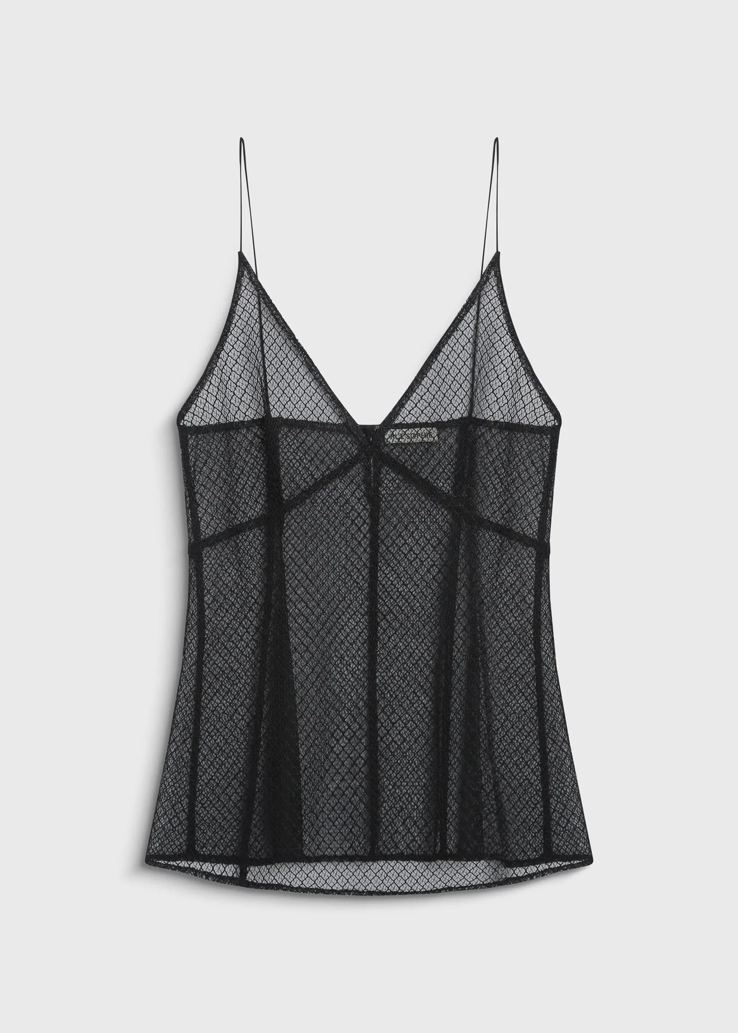 Espoir Mesh Sheer Top