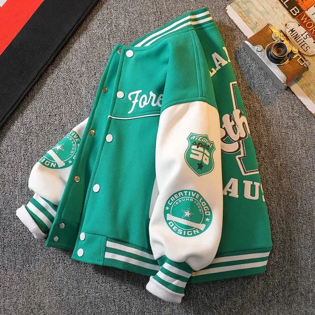 Fall Jacket Baseball Suit Clothes for Teen Quilted Coats Cotton Jacket Children's Bomber Tiny Kids Jackets Girl Boy