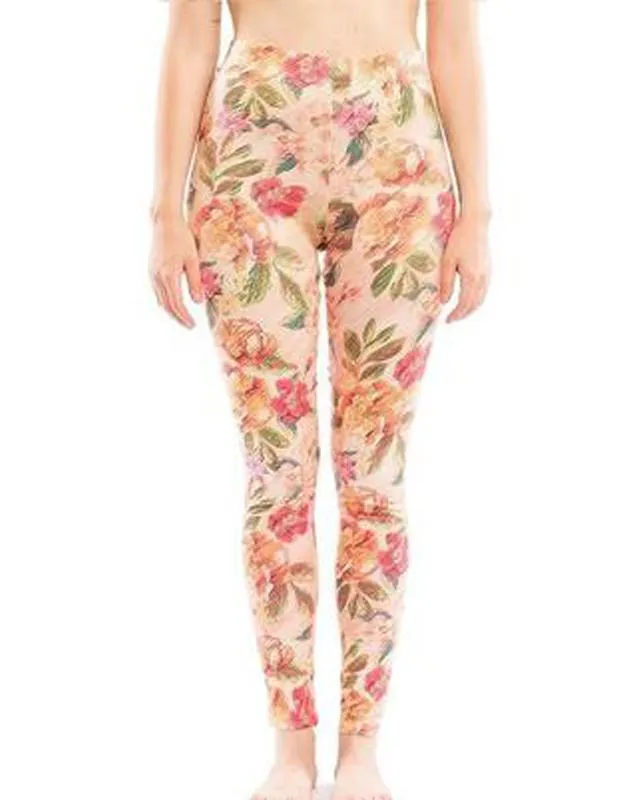 Flower Painting Legging