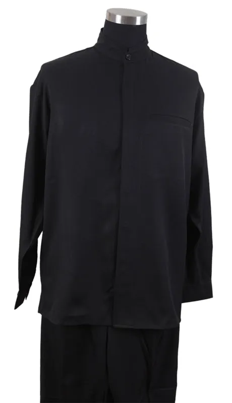 Fortino Landi 2826-BLK Mens Walking Suit