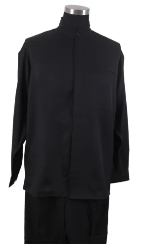 Fortino Landi 2826-BLK Mens Walking Suit