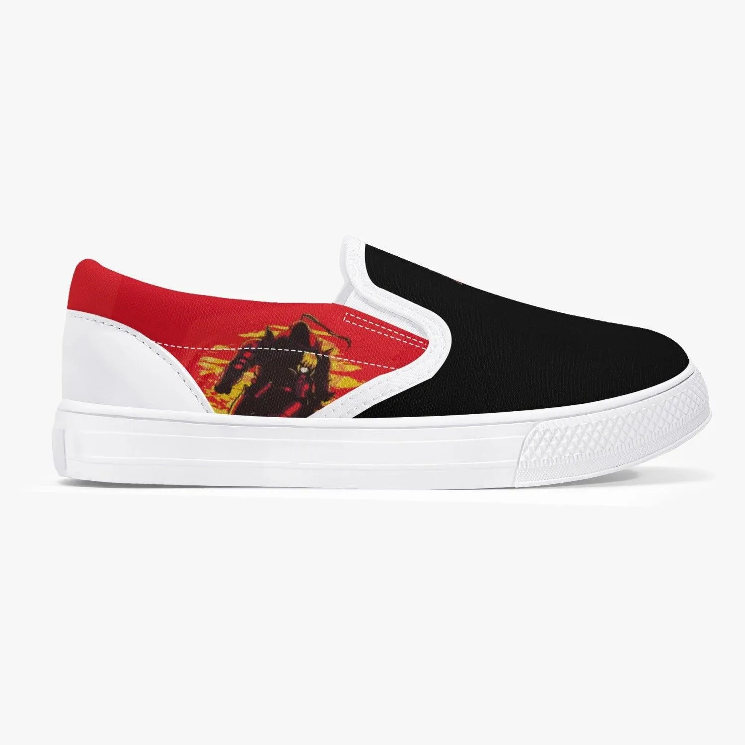 Fullmetal Alchemist FMA Kids Slip Ons Anime Shoes