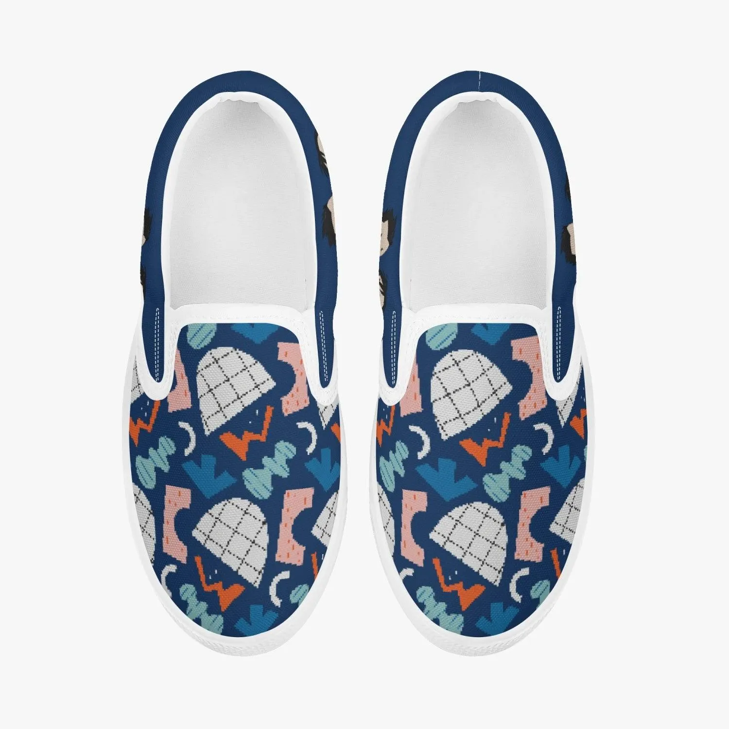 Fullmetal Alchemist Fullmetal Chibi Kids Slip Ons Anime Shoes